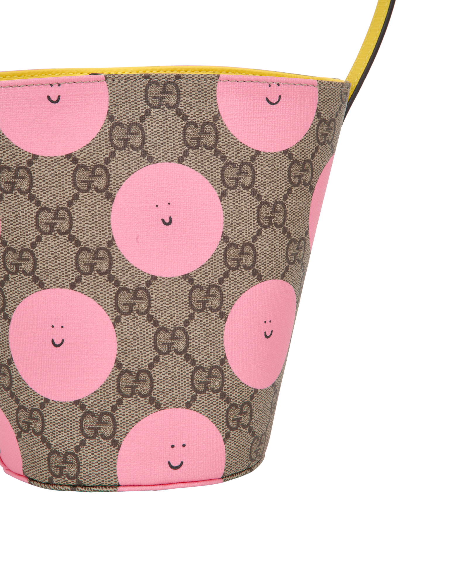 Printed GG Bucket Bag, &pound;350, Handbags, Beige, Canvas, Other view
